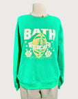 RUGBY PRINTING SWEATSHIRT – GREEN