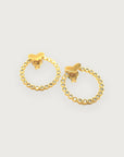 HEART RING EARRINGS