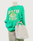 RUGBY PRINTING SWEATSHIRT – GREEN