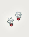 BIRTHSTONE EARRINGS-JANUARY